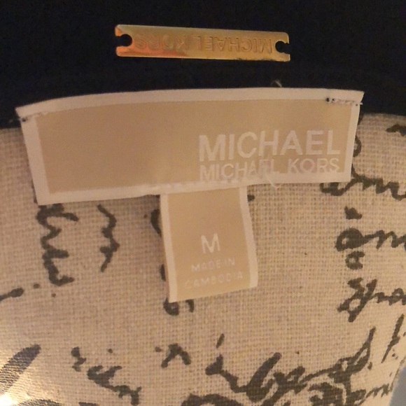 Michael kors black layered tunic tank top - Picture 5 of 6